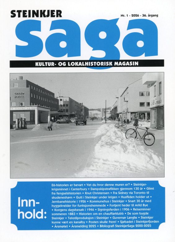 <font color="red">NY</font><br>SteinkjerSaga 2026 nr.1